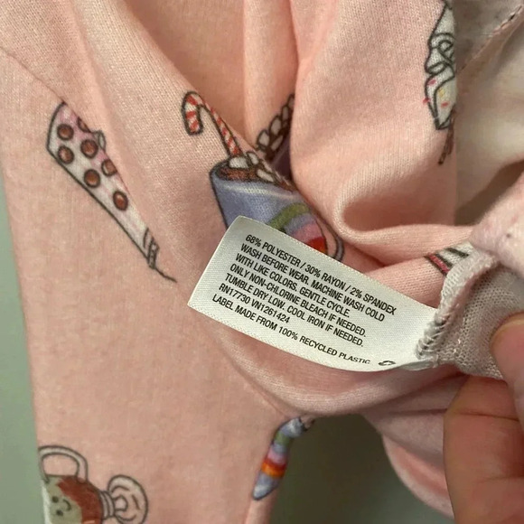 Art class target pink hot chocolate tea coffee hoodie sweatshirt top medium m 8 - Picture 6 of 9